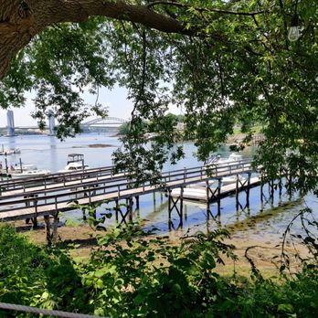 Ore Nell's Barbecue - View from the outdoor dining area - American Near Me - Kittery, Maine