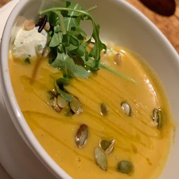 Seasons Restaurant - Pumpkin soup - New American Near Me - Carlsbad, California Seasons Restaurant - Pumpkin soup - New American Near Me - Carlsbad, California
