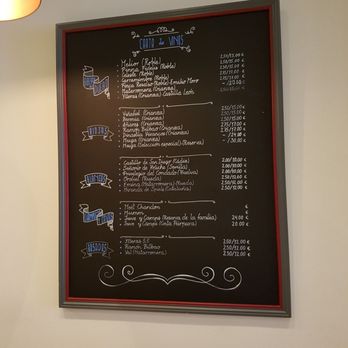 Blanca Paloma - Wine menu. - Tapas Bars Near Me - Seville, SE