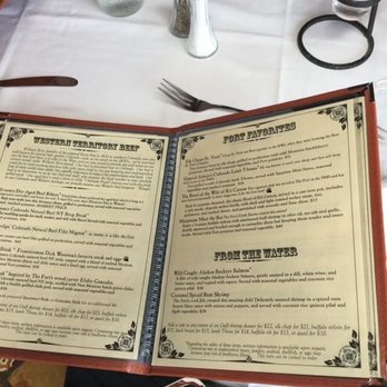 The Fort Restaurant - Menu - Steakhouses Near Me - Morrison, Colorado