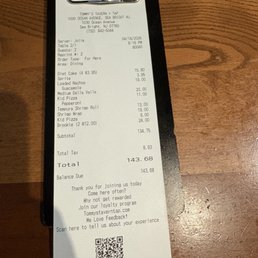 Our bill Our bill