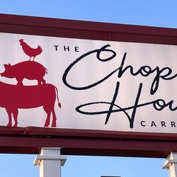 The Chop House Carrollton - Road sign