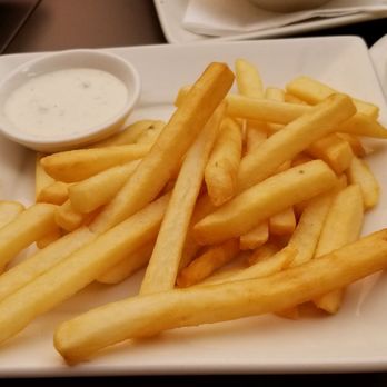 John Sparr Tavern - $2 Happy Hour French Fries with Blue Cheese Dressing for dipping. Recommend getting this with the blue cheese dipping, it's so good!!! - American Near Me - Glendale, California John Sparr Tavern - $2 Happy Hour French Fries with Blue Cheese Dressing for dipping. Recommend getting this with the blue cheese dipping, it's so good!!! - American Near Me - Glendale, California