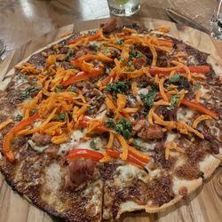 Public House on Page Hill - Korean BBQ Pork Flatbread