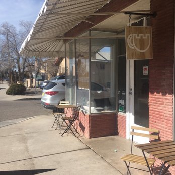Castle Coffee - Cute outdoor seating area - Coffee & Tea Near Me - Albuquerque, New Mexico