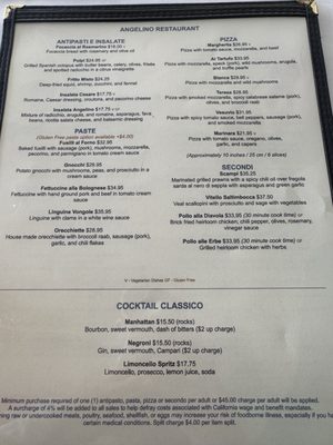Menu photo 6 Angelino Restaurant Sausalito, CA Menu photo 6 Angelino Restaurant Sausalito, CA