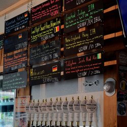 Hubbleton Brewing Company - Tap list and taps