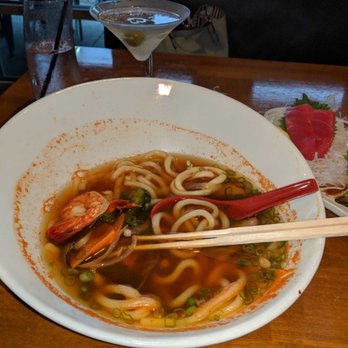 Sushi Blue - Seafood udon soup. Yum! - Sushi Bars Near Me - Lexington, Kentucky