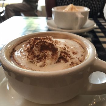 Merridee's Breadbasket - Cinnamon Roll Latte (with Gold Rush in the background) - Bakeries Near Me - Franklin, Tennessee Merridee's Breadbasket - Cinnamon Roll Latte (with Gold Rush in the background) - Bakeries Near Me - Franklin, Tennessee