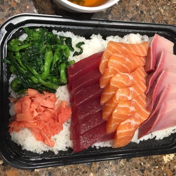 Ahi & Vegetable - Ala Moana - Sashimi Special bowl, which has Ahi, Salmon and Hamachi - Poke Near Me - Honolulu, Hawaii Ahi & Vegetable - Ala Moana - Sashimi Special bowl, which has Ahi, Salmon and Hamachi - Poke Near Me - Honolulu, Hawaii