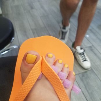 Buff N File Spa - Right foot after the "fix" - Eyelash Service Near Me - Tempe, Arizona