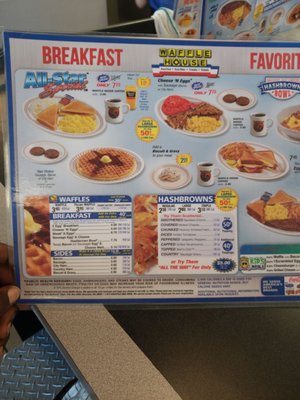 Menu photo 1 Waffle House Denham Springs, LA Menu photo 1 Waffle House Denham Springs, LA