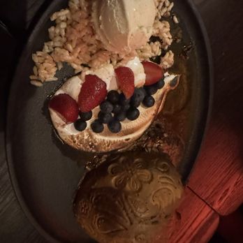 CHICA - Flaming skull lava cake - Latin American Near Me - Las Vegas, Nevada