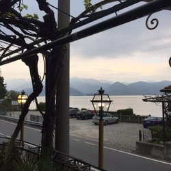La Sacca - Blick von der Terrasse auf den Lago Maggiore