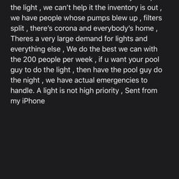 Email from company