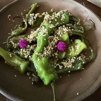 Fox and Pearl - Shishito Peppers - New American Near Me - Kansas City, Missouri