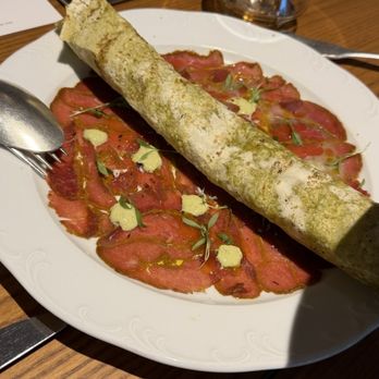 Ella Dining Room and Bar - Lamb carpaccio - New American Near Me - Sacramento, California