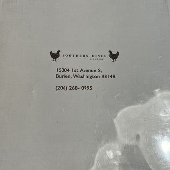 Southern Diner - Here's the new new number. Revised menu coming soon. - Southern Near Me - Burien, Washington