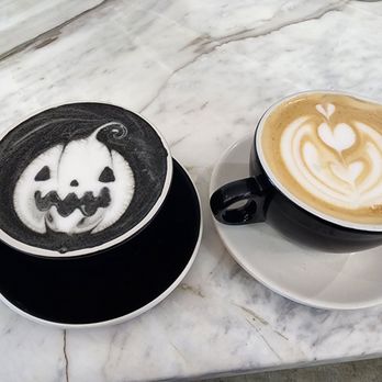 Spruce Cafe - Black Latte Halloween edition. - Cafes Near Me - South San Francisco, California Spruce Cafe - Black Latte Halloween edition. - Cafes Near Me - South San Francisco, California
