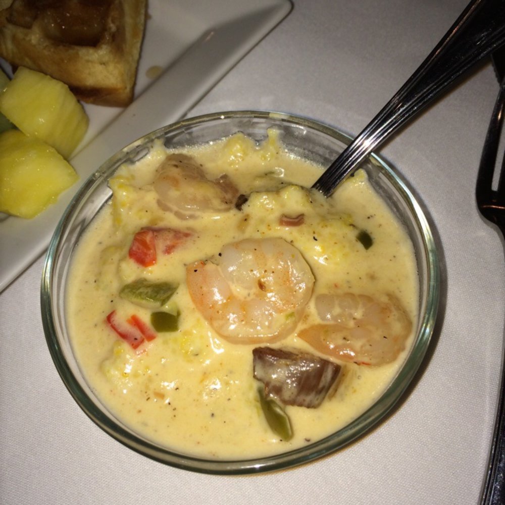 Bubba's Bistro - Grits and shrimp sauce - Breakfast & Brunch Near Me - Richmond Hill, Georgia
