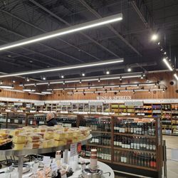 Pete's Fresh Market - Section in front with beer and alcohol  ...