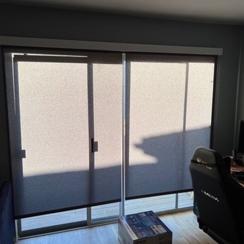 2-DayBlinds - Balcony - asked for two separate pieces - Shades & Blinds Near Me 2-DayBlinds - Balcony - asked for two separate pieces - Shades & Blinds Near Me