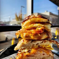 RAIL Coffee Room - Dirty Bird Jumbo Breakfast Bagel