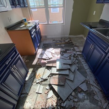 Honest Deeds Floorings - When they did the demo process. - Flooring Near Me