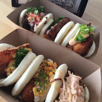 King Bao - Top- Kickin chicken, hogzilla, glen Rhee Bottom- Coco loco, mr. Potato head, and oh Carolina - Asian Fusion Near Me - Orlando, Florida King Bao - Top- Kickin chicken, hogzilla, glen Rhee Bottom- Coco loco, mr. Potato head, and oh Carolina - Asian Fusion Near Me - Orlando, Florida