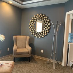 Aches Away Massage Specialists - The waiting room.