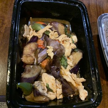 Royal Siam - Spicy Eggplant - Thai Near Me - Stockton, California