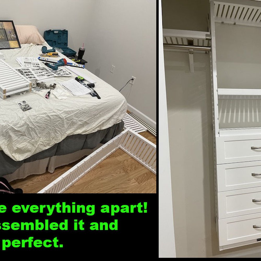 ETR Repair & Contracting Services - I took it all apart and after following the instructions it came out great, clothes fit! - Handyman Near Me ETR Repair & Contracting Services - I took it all apart and after following the instructions it came out great, clothes fit! - Handyman Near Me