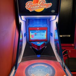 Astro Beer Hall - I've never seen a beer pong game like this.