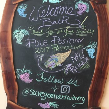 Suveg Cellars - Welcome signboard. - Wineries Near Me - Yucaipa, California