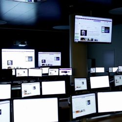New Jersey City University - NJCU School of Business mock Wall Street trading room