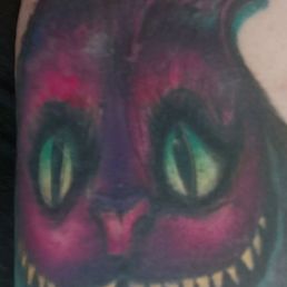 It's my wicked Cheshire cat. Half way done and awesome as hell!! It's my wicked Cheshire cat. Half way done and awesome as hell!!