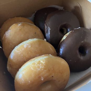 Miss Donuts and Boba - glazed and chocolate glazed - Donuts Near Me - Upland, California Miss Donuts and Boba - glazed and chocolate glazed - Donuts Near Me - Upland, California