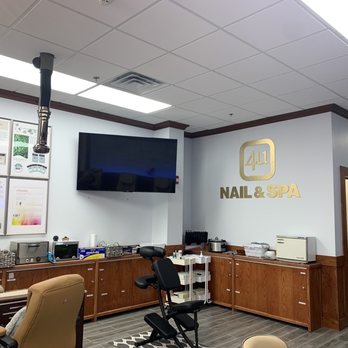 4 U Nail & Spa - Beautiful TV but never turned it ON ! - Nail Salons Near Me - Verona, New Jersey