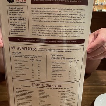 Fat Olives - Last page of menu - Pizza Near Me - Flagstaff, Arizona