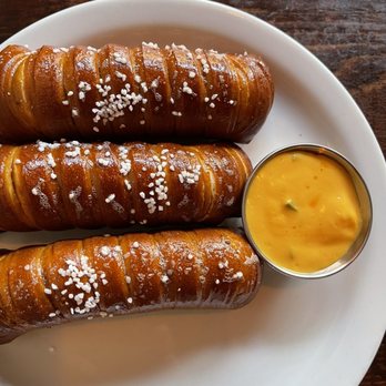 Belly Left Coast Kitchen & Taproom - Bavarian Salted Pretzels Plate - New American Near Me - Santa Rosa, California Belly Left Coast Kitchen & Taproom - Bavarian Salted Pretzels Plate - New American Near Me - Santa Rosa, California
