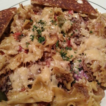 George's Corner - Short rib pasta $14 huge portion w lots of short rib, but it's kinda bland. Way better w hot sauce - American Near Me - St George, Utah