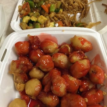 Oriental Express - This is after eating more than half!!! - Chinese Near Me - Shasta Lake, California