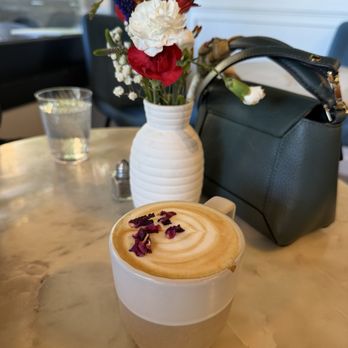 Doppio Cafe & Creperie - Rose cardamom latte - Coffee & Tea Near Me - Redmond, Washington Doppio Cafe & Creperie - Rose cardamom latte - Coffee & Tea Near Me - Redmond, Washington