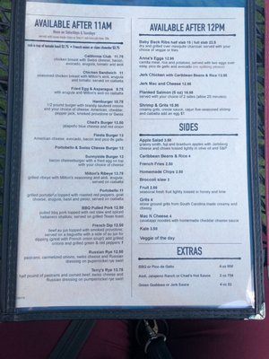 Menu photo 7 Milton's Crystal, MN