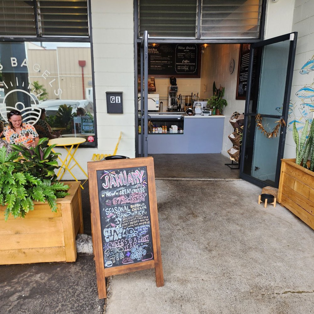 Fin's Bagels - Entrance - Bagels Near Me - Honolulu, Hawaii Fin's Bagels - Entrance - Bagels Near Me - Honolulu, Hawaii