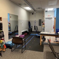 Fyzical Therapy & Balance Centers - Harness system. Look up!
