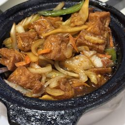 Sizzling Tofu