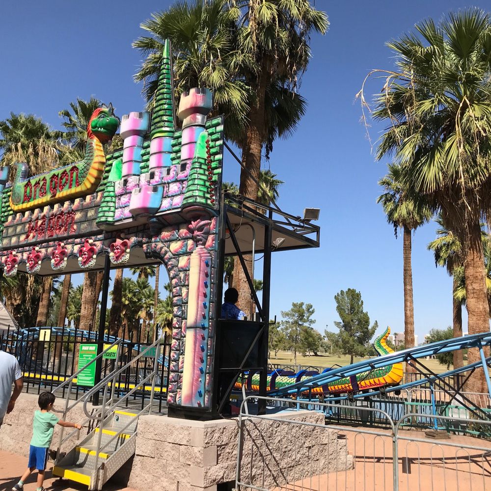 Enchanted Island Amusement Park - Dragon wagon - Amusement Parks Near Me - Phoenix, Arizona