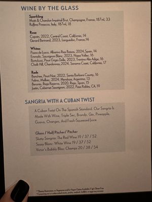 Menu photo 1 Victor's Cafe New York, NY Menu photo 1 Victor's Cafe New York, NY