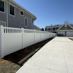 Wendt's Fence - 6' white vinyl